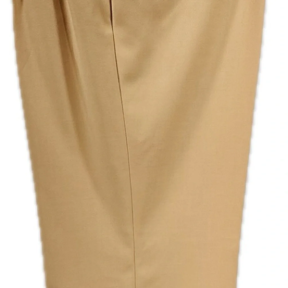 Falcone Men's Peach Suit 3 Piece Pleated Pants 1 Button Single Breasted Size 40R